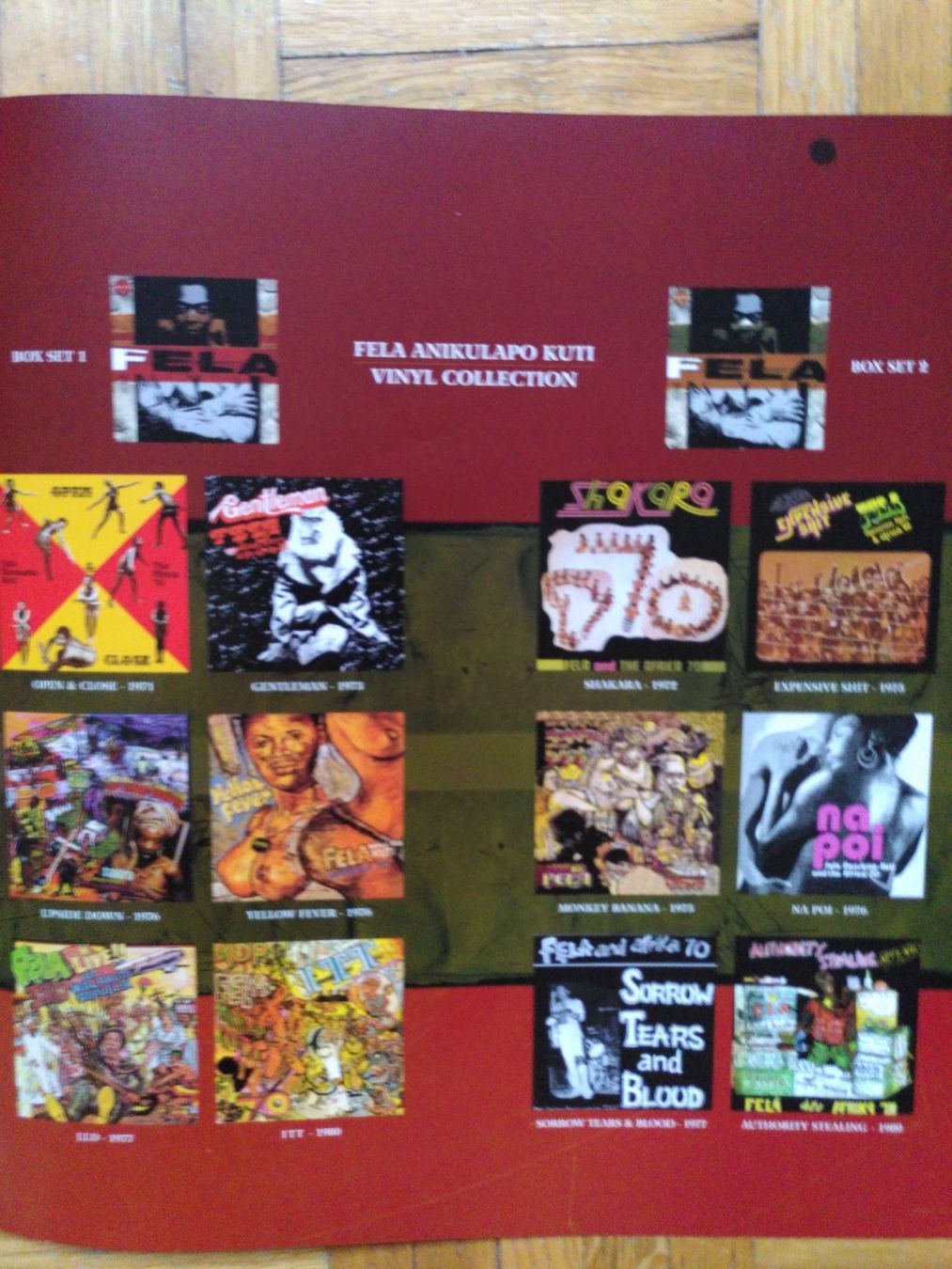 Dischi in vinile: Fela Kuti Barclay s collection – Nuovo (secondo la descrizione) da Lausanne venduto da Soulbrother