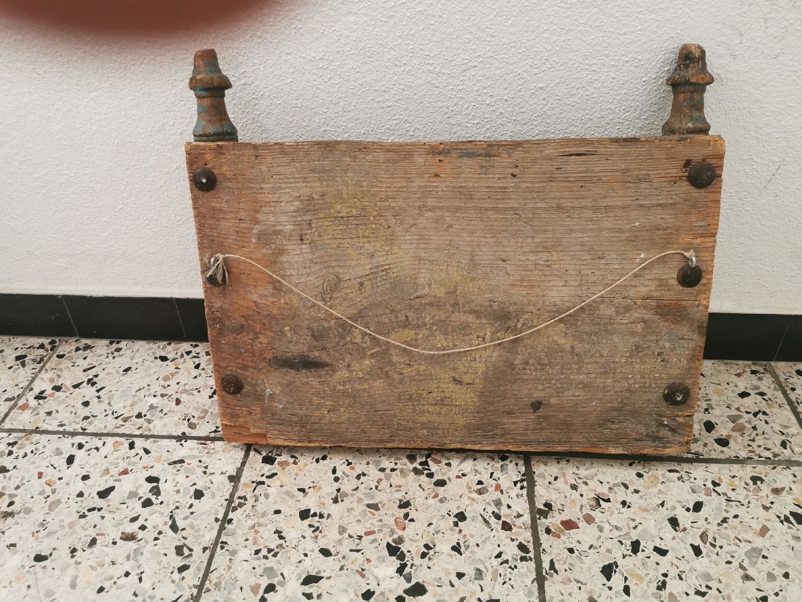 Poster & Bilder: Antikes Bild Ritter Drachentöter auf Holz gemahlt – Gebraucht aus Mellingen von fra_g7y8 6