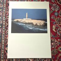 Edle Offset-Lithografie "Brother Islands Leuchtturm/Ägypten"