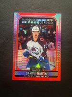 Sampo Ranta 2021 Red Prism Rookie 114/199 Colorado Avalanche
