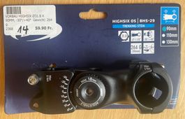 14 Vorbau HIGHSIX Ø31.8 X ( siehe Fotos ) Neu