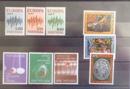 PORTUGAL: Des timbres neufs **/*/(*), 1946–1972, 4 photos