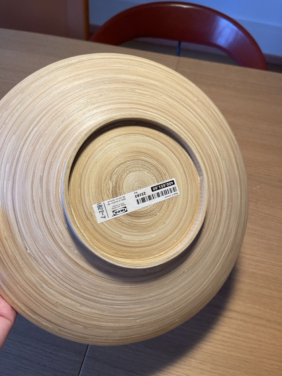 Ikea Ciotole: Ikea Servierschale aus Bambus, Top! – Usato da Schlieren venduto da ste_hn6x 1