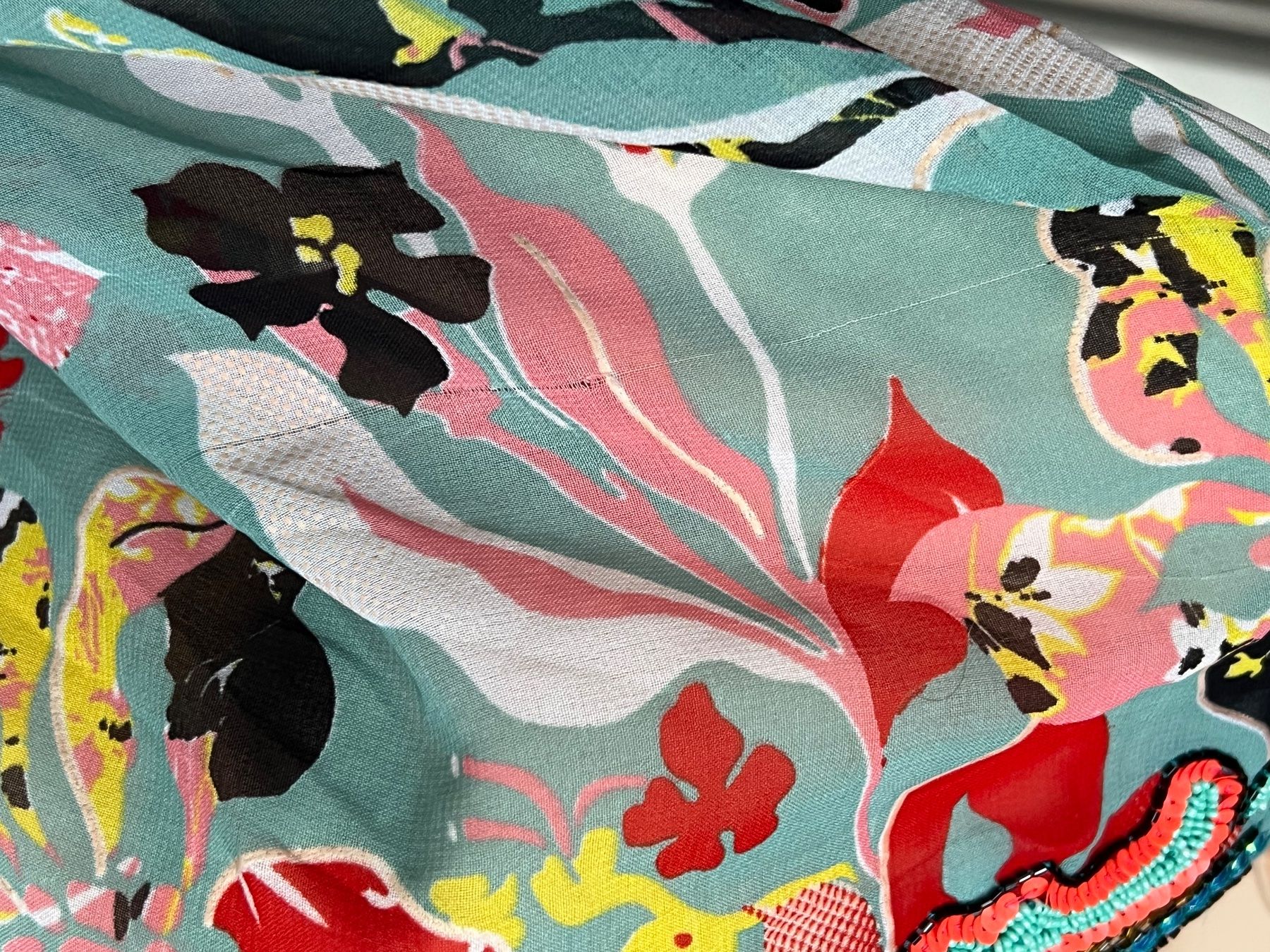 Vestiti: Strandkleid mit Blumenmuster, Grösse M, – Usato da Zürich venduto da ost_5sdl 5