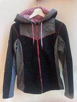 Fleecejacke Linea Primero Grösse 36 Damen Kapuze guter Zusta