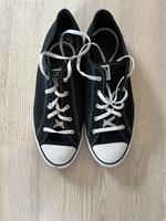 Neuwertige schwarze Converse All Star Sneaker, Gr. 43