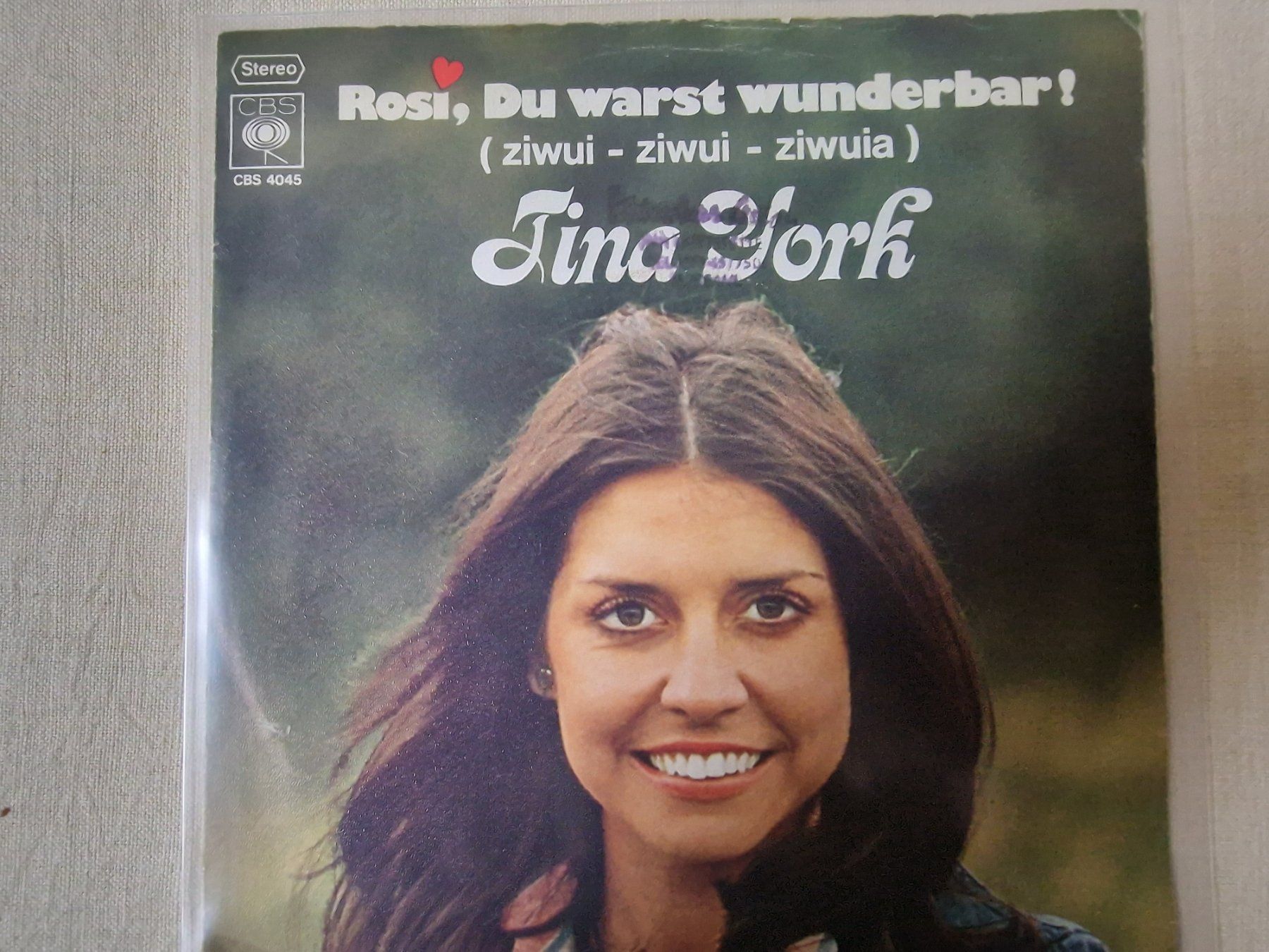Dischi in vinile: Tina York Single – Rosi, Du Warst Wunderbar! – Usato da Root venduto da atelier22