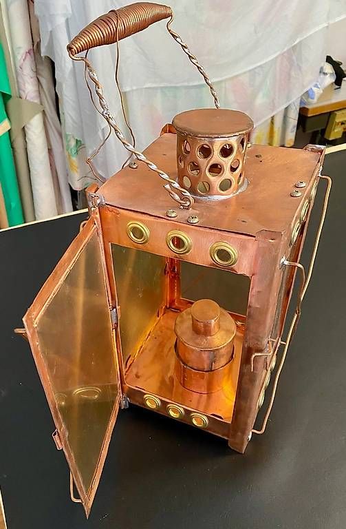 Lampade: Kupferlaterne – Usato da Zollikon venduto da LouisArmstrong