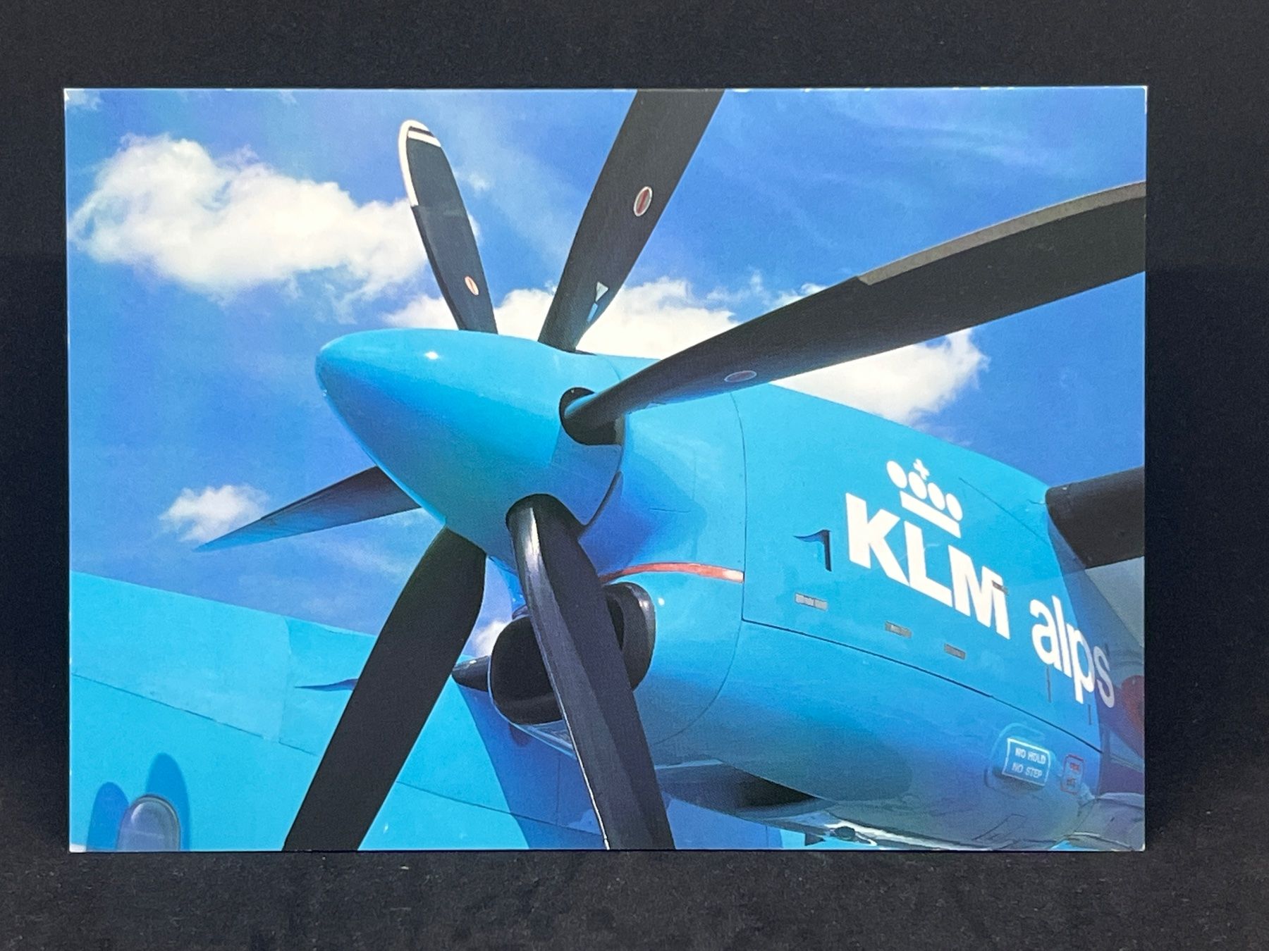 Cartoline postali: KLM alps: Dornier 328-110 – Usato da Widnau venduto da Brusi9