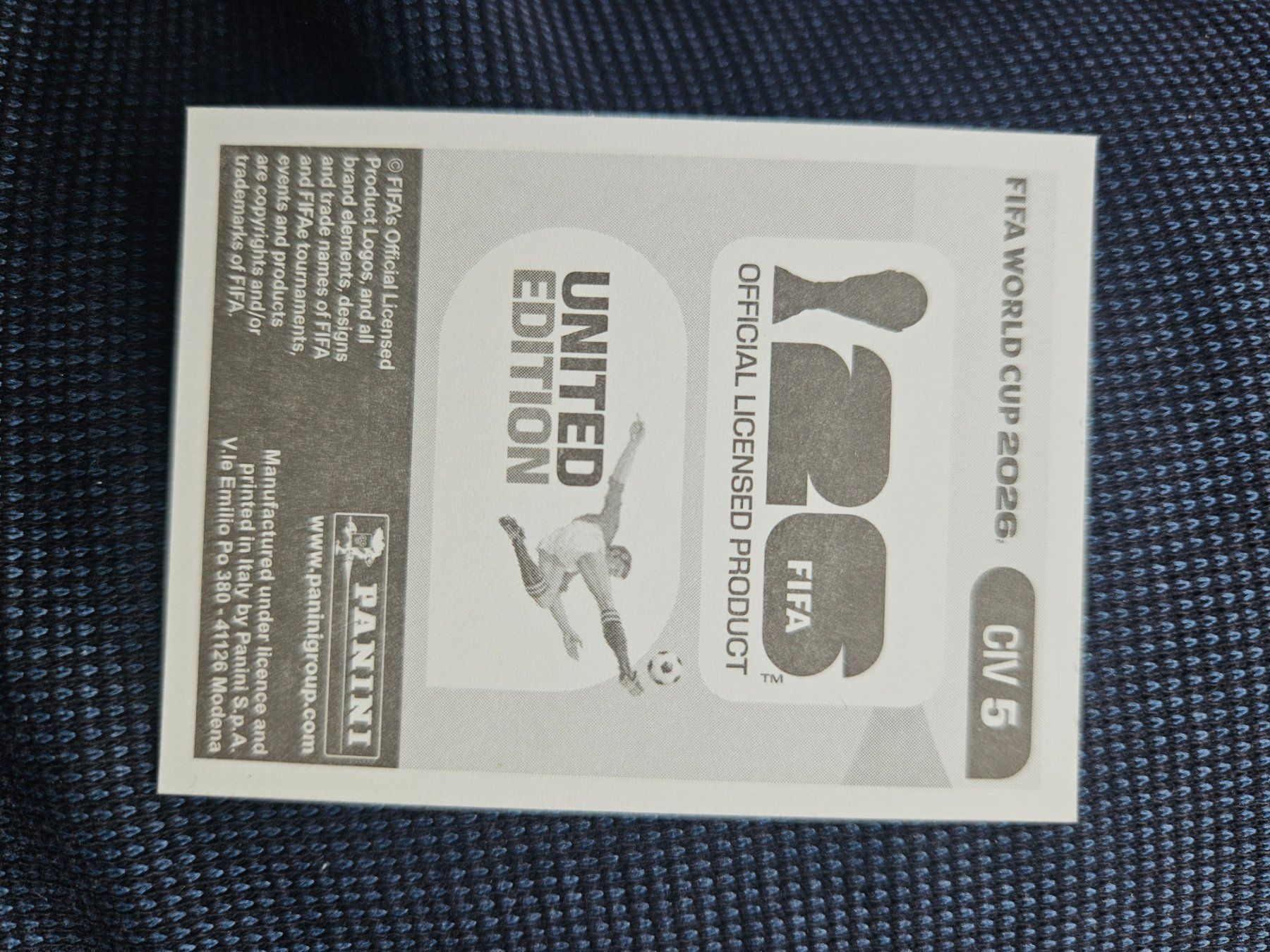 Panini Cartes à collectionner: CIV 5 – D'occasion à Würenlingen par Dinli 1