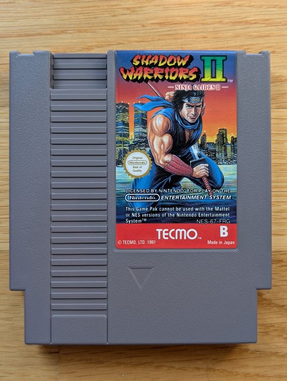 Nintendo Giochi: Shadow Warriors 2 (NES, PAL) – Usato da Luzern venduto da Gwanun 1