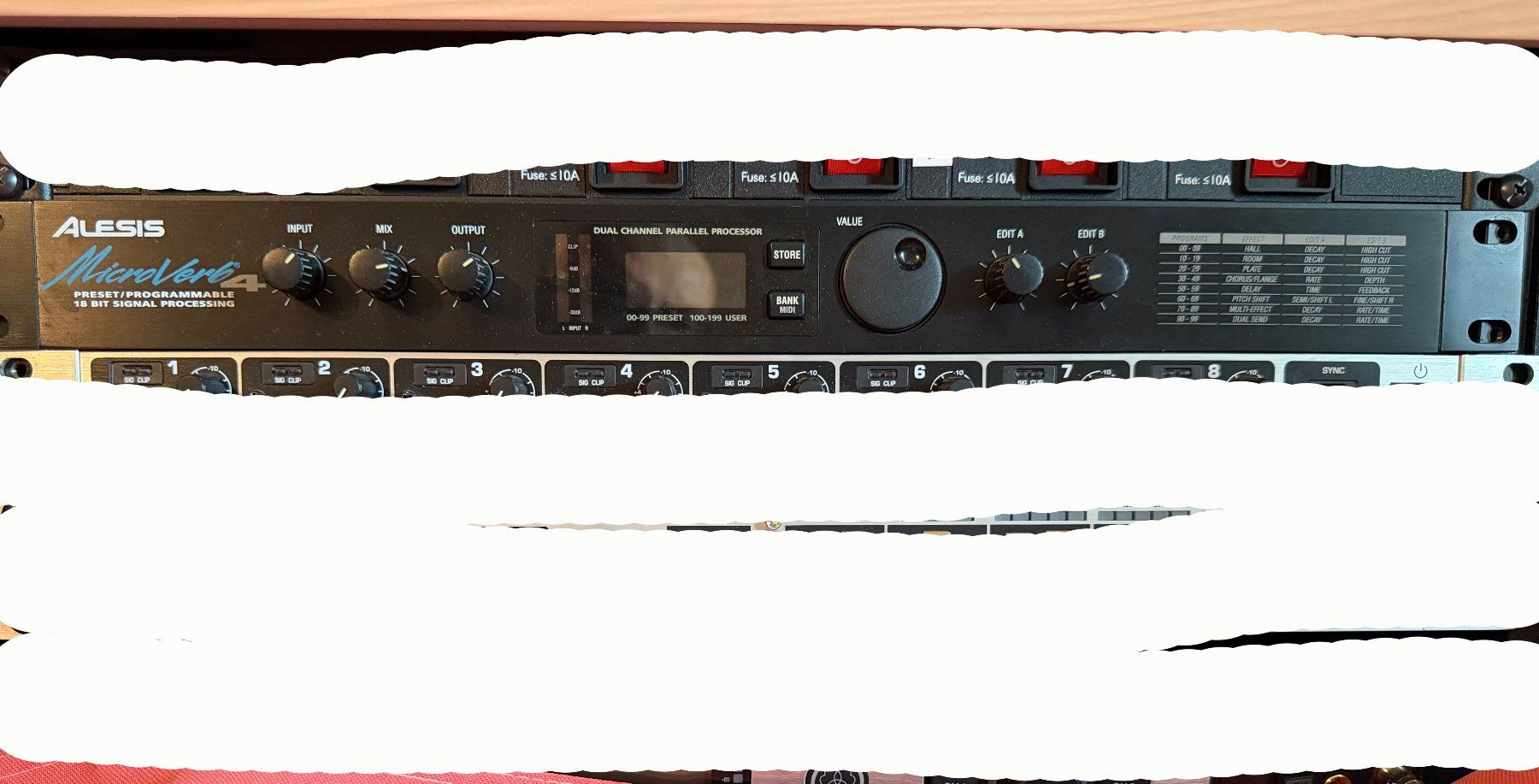 Alesis Equalizer: Alesis Microverb 4 – Gebraucht aus Alpthal von Henko 2