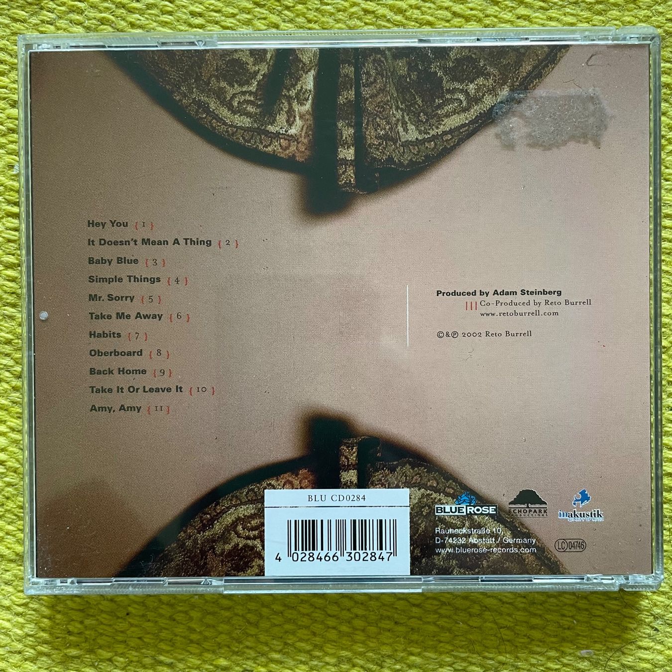 CD: RETO BURRELL-SHAKING OFF MONKEYS – Usato da Rorschacherberg venduto da CD-Roli 1