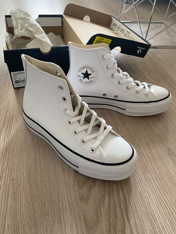 Converse hotsell lift weiss