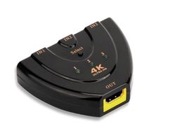 4K HDMI Switch Splitter 3 in 1 aus Port Verteiler