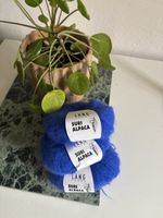 Wolle Lang Yarns Suri Alpaca 3x25g Königsblau neu