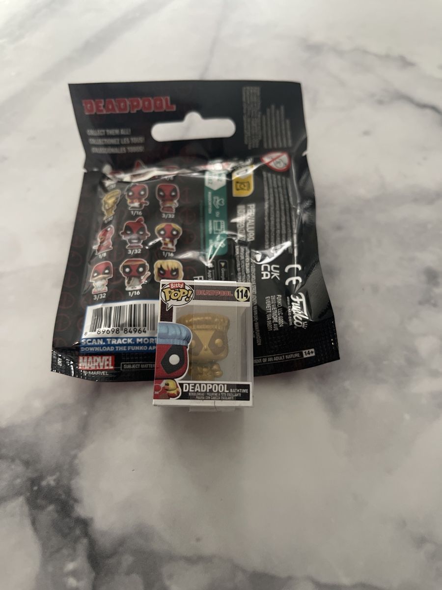 Funko Statuette: Funko Pop! Deadpool Gold Bathtime 114 - Neu – Nuovo (secondo la descrizione) da Grellingen venduto da S1K3