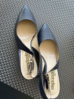 Pumps dunkelblau Gr. 39.5