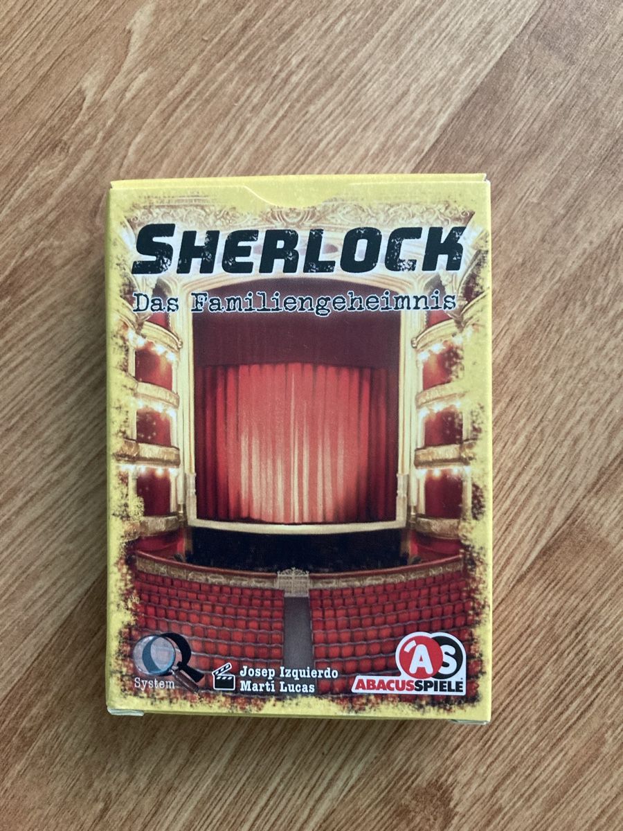 Spiele: Sherlock, Spiel,  Das Familiengeheimnis – Gebraucht aus Emmenbrücke von JJ_89