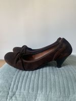 Navyboot Braune Wildleder Pumps Gr.37, Leder Oktoberfest
