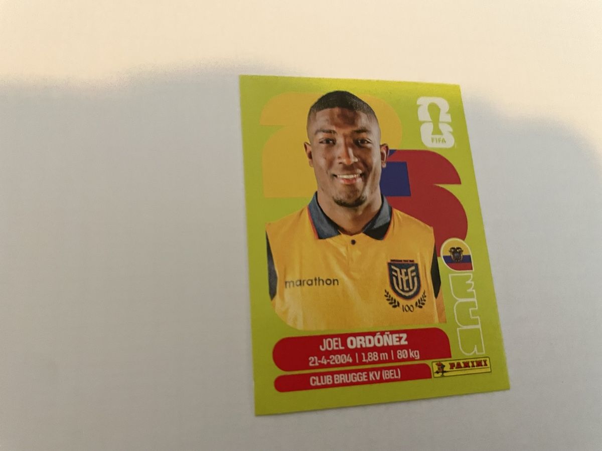 FIFA WM 2026 Joel Ordonez ECU 8 (Neu (gemäss Beschreibung)) in ...