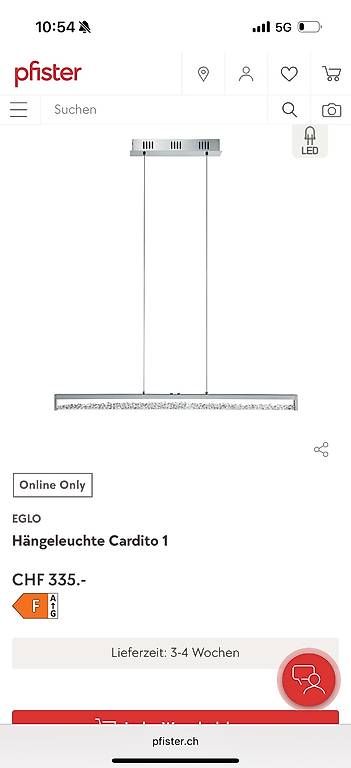 Lampadari & plafoniere: Schone Hängelampe mit Diamanten – Usato da Zürich venduto da Sashkica