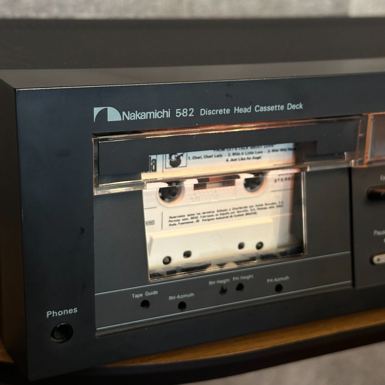 Nakamichi Registratori: Fully WORKING Nakamichi 582 HiFi Cassette Deck, 1979 – Usato da Vésenaz venduto da Grailium 2