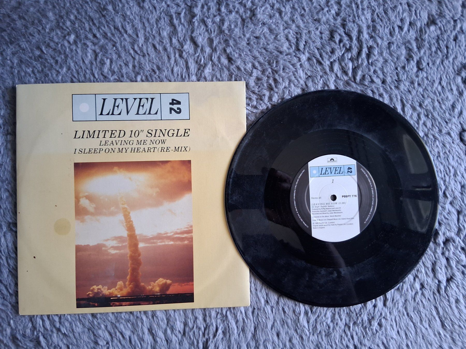 Dischi in vinile: LEVEL 42    LEAVING ME NOW   LIMITED 10 SINGLE – Usato da Wetzikon ZH venduto da Ramones01