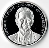George W. Bush_2001-2009_43 RD President of The USA