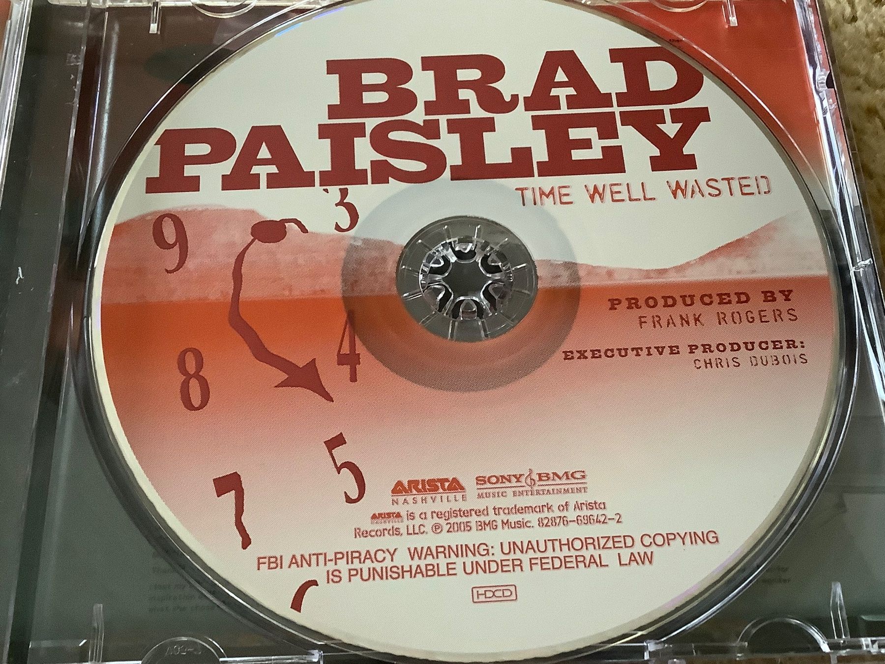 CD: Brad Paisley * Time will Wasted – Usato da herzogenbuchsee venduto da HIFIANER 1