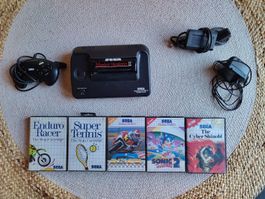 Sega Master System II + 5 jeux + 1x manette