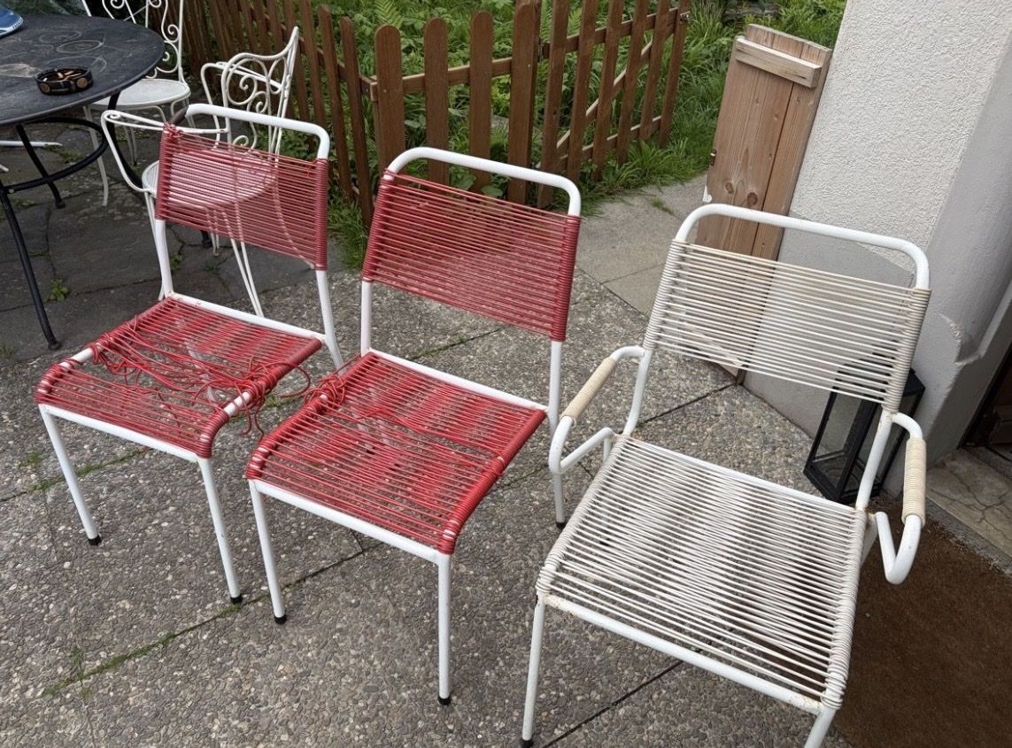 Sedie: Spaghetti Stühle, Gartenstühle, Stühle – Usato da Wohlen AG venduto da Ralf2000 4