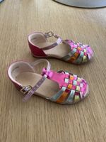 Kinder Sandalen NEXT EU25 Grösse 8 pink metallic geflochten