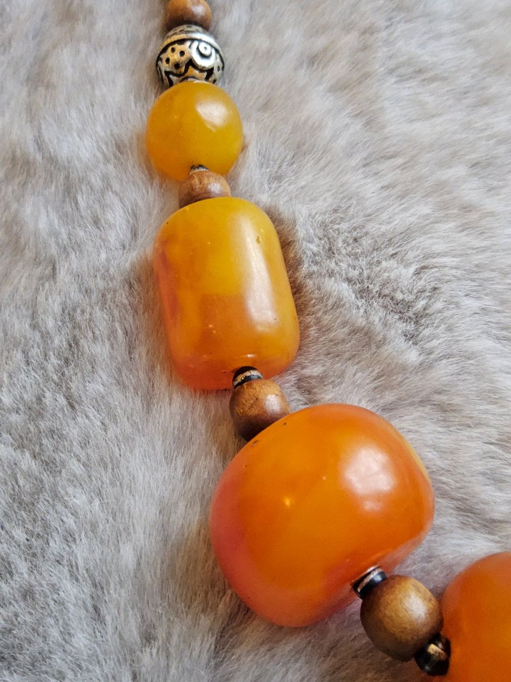 Catenine: Vintage wunderschöne Bernstein Halskette – Usato da Zürich venduto da SciTec 4