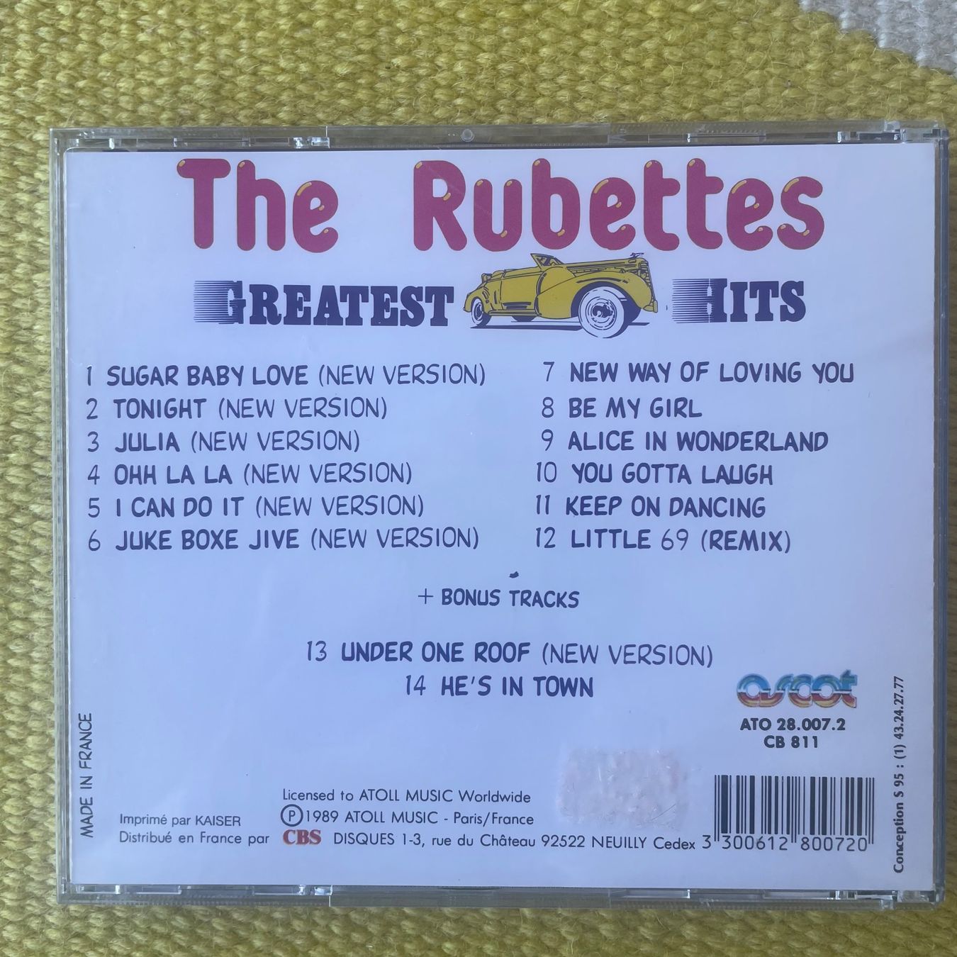 CDs: THE RUBETTES-GREATEST HITS – Gebraucht aus Rorschacherberg von CD-Roli 1