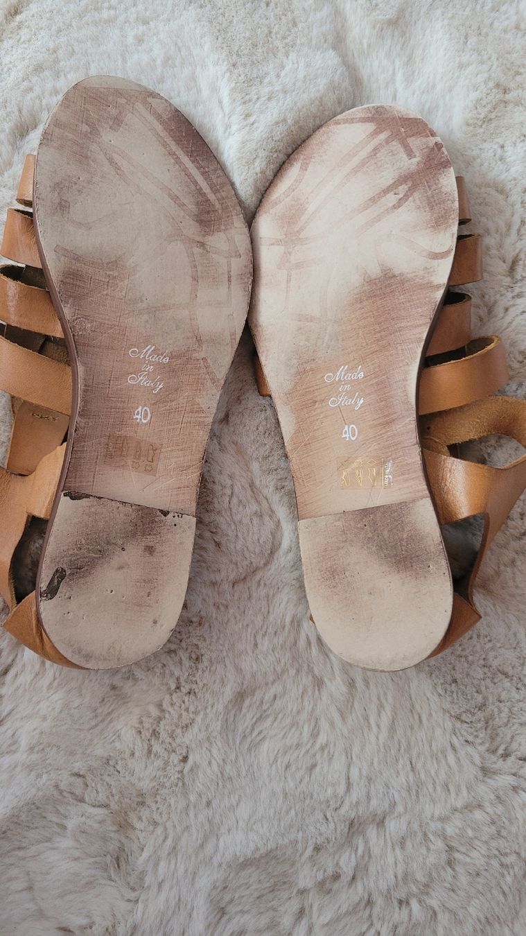 Chaussures femmes: Ledersandalen Marino Grösse 40  – D'occasion à Horgenberg par Klatschmohnmaria 3