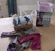 Starterpaket Stoffwindeln und Abhalten Newborn