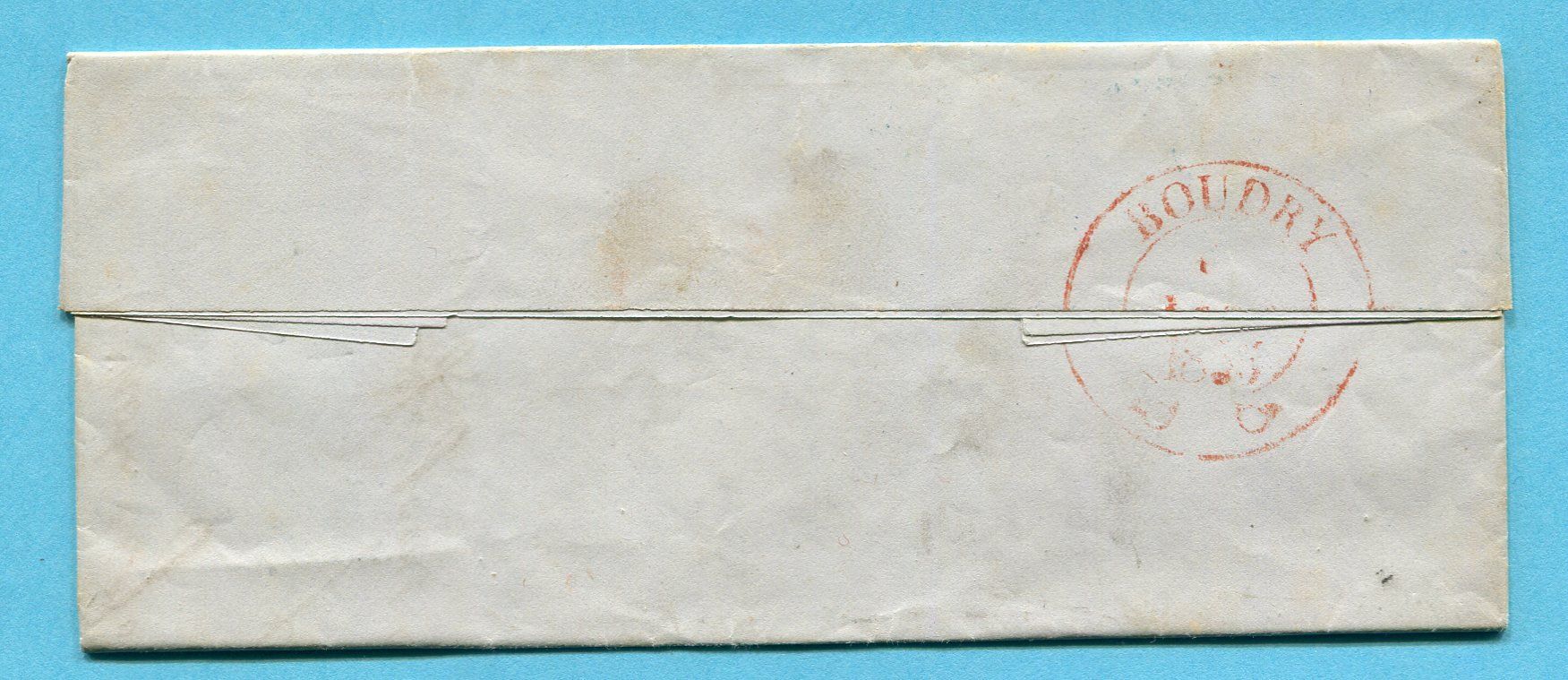 Alle Briefmarken: Faltbrief von Neuchâtel nach Boudry 1855 – Gebraucht aus Opfikon von Prophila 3