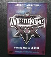 Wrestlemania XX DVD guter Zustand 3 Disc Version