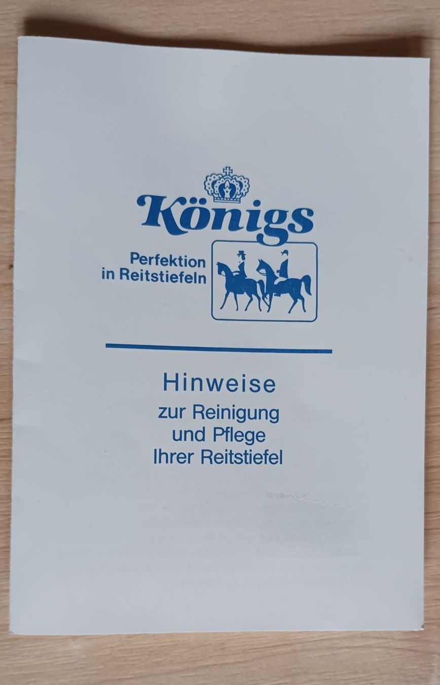 Herrenschuhe: Königs Reitstiefel, Grösse 39, Echtleder – Neu (gemäss Beschreibung) aus Zürich von sultaninchen 3