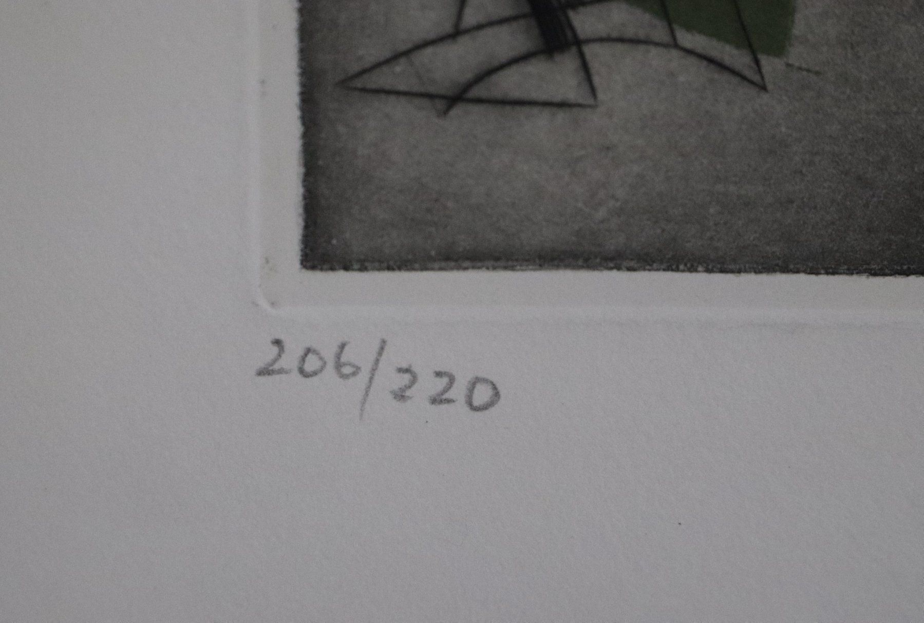 Dipinti: Ferdinand Springer1907/08-1998, Radierung, handsigniert – Usato da Zug venduto da Kunst-Fundgrube 2