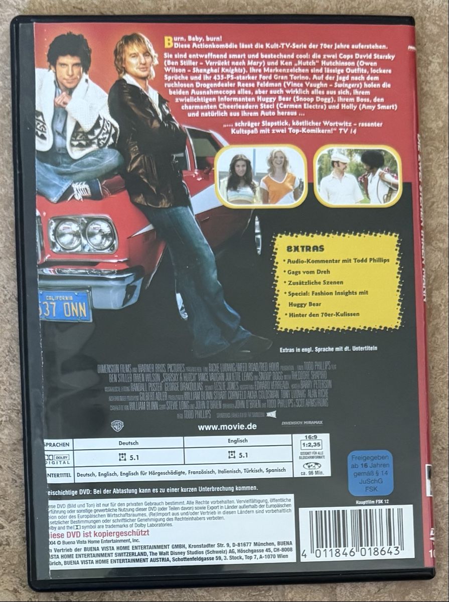 Tous les DVDs: STARSKY & HUTCH – Neuf (Voir description) à Dietikon par AndreaSch01 1