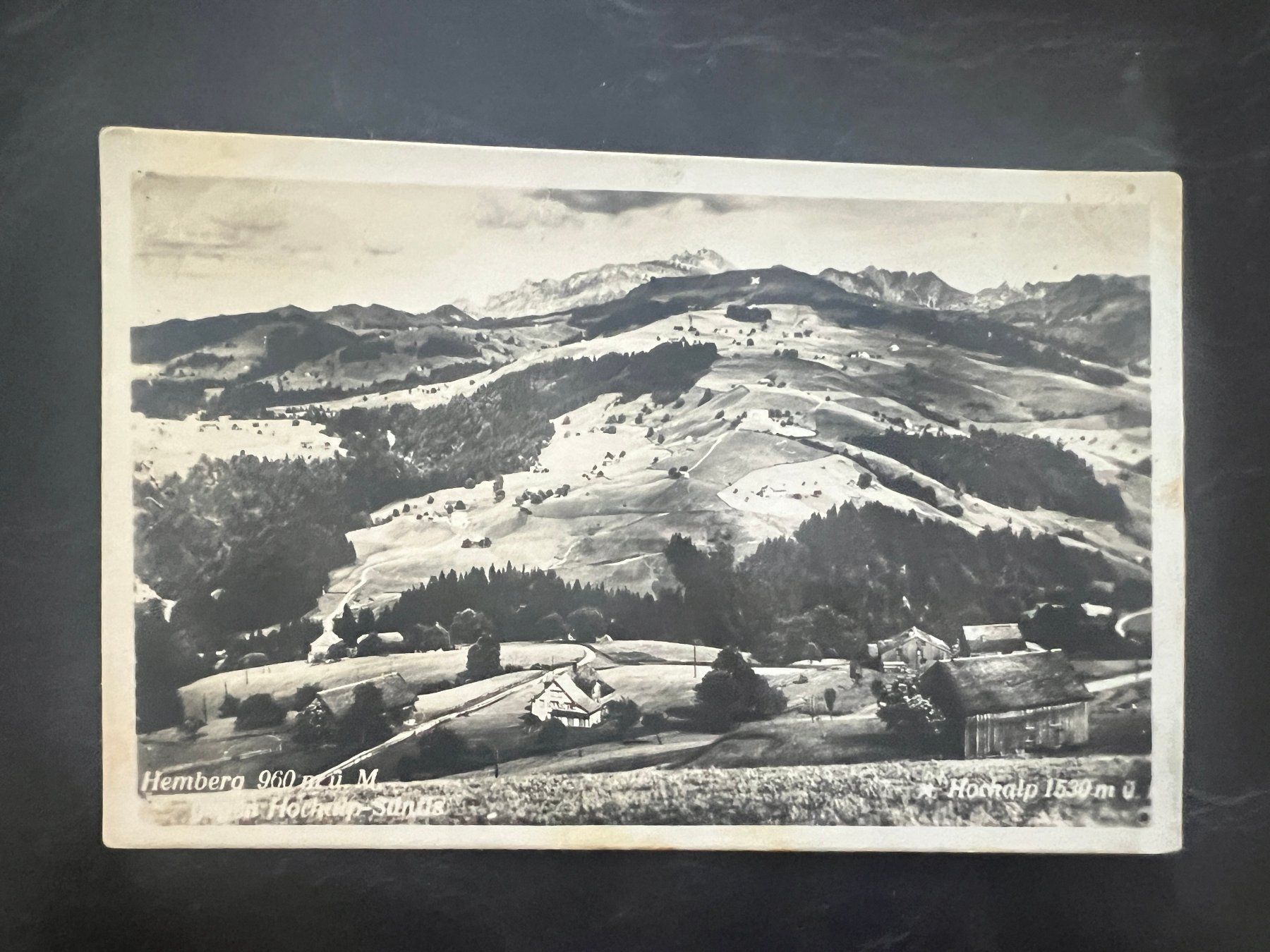 Cartes postales: AK   1924 Hemberg  (G3311) – D'occasion à Hinwil par Sidi4
