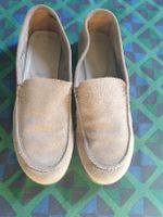 Bonpoint Wildlederschuhe Gr. 38 beige sehr bequem