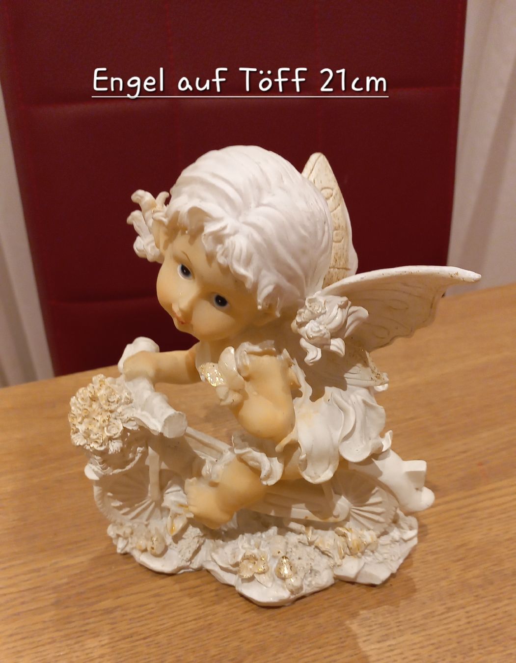 Statuette: Süsser Deko Engel Figur 21cm – Usato da Leukerbad venduto da vwgolf01