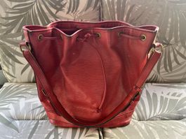 Sac Noé Louis Vuitton rouge 