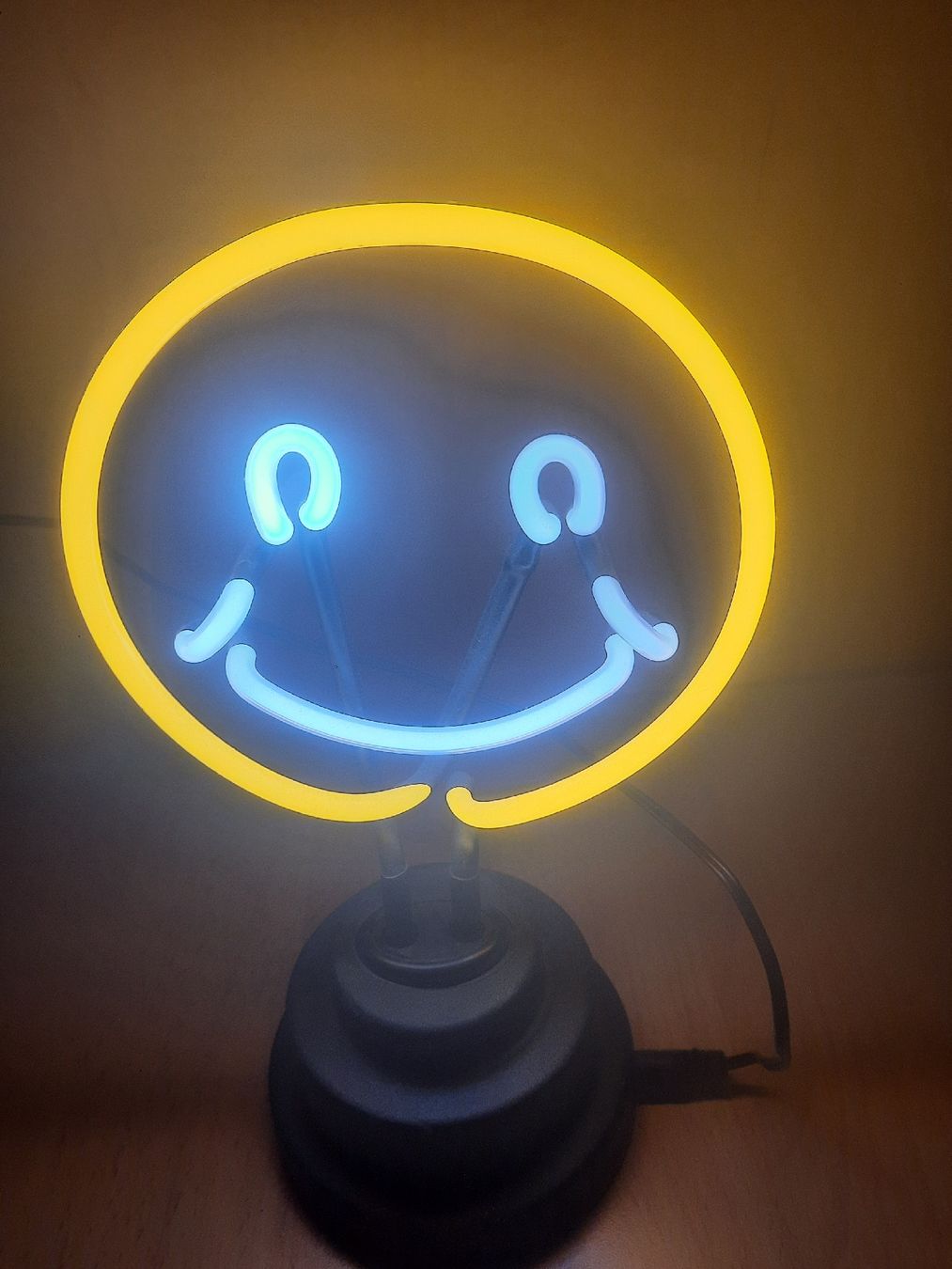 Lampade: LED Neon Lampe Smiley – Usato da Brünisried venduto da mic_9t2k 1