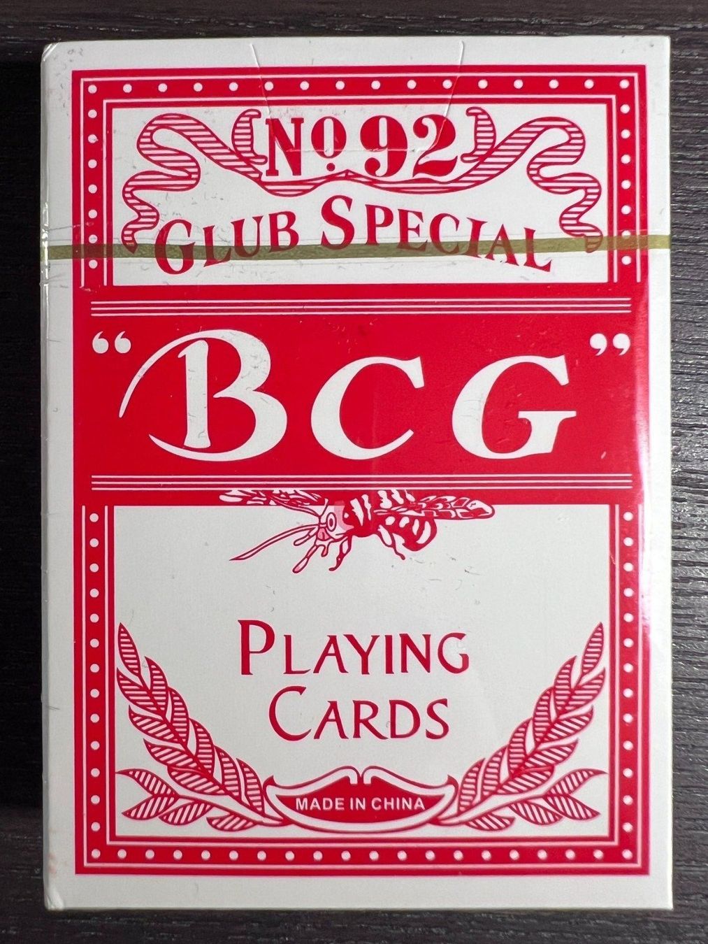 Giochi: Kartenspiel BCG rot NEU – Nuovo e nell'imballaggio originale da Zürich venduto da F84