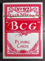 Kartenspiel BCG rot NEU