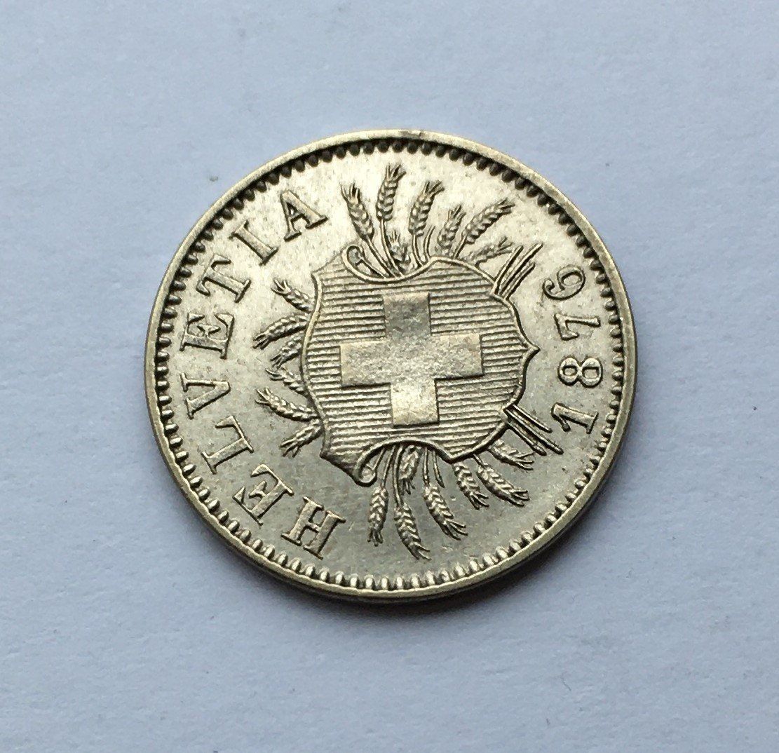 Alle Münzen: 1876 5 Rappen unz – Neu (gemäss Beschreibung) aus Kirchberg SG von Zenhad69 1